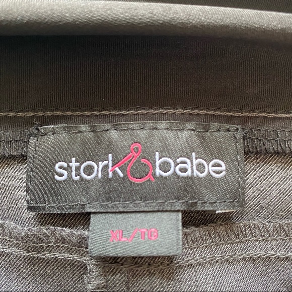 Stork & Babe maternity dress pants - Picture 4 of 5